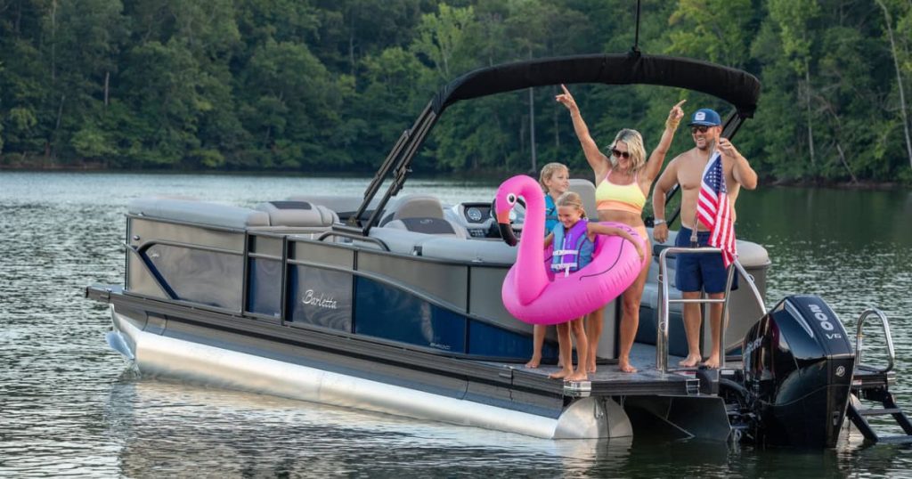 pontoon boat renta 2 boatter.com